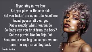 I Dont Do Drugs  Doja Cat amp Ariana Grande Lyrics [upl. by Walker]