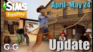 The Sims Freeplay Modern Ranch Update AprilMay 24 [upl. by Judsen]