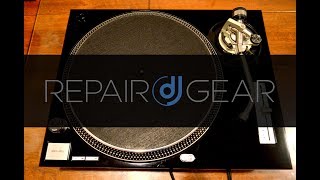 Technics 1200 MK2 Disassemble and LED Install [upl. by Ydroj]