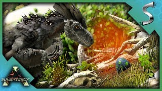 STEALING OUR FIRST DEINONYCHUS EGGS amp DEINONYCHUS RAISING  Ark Survival Evolved Cluster E73 [upl. by Leilani]