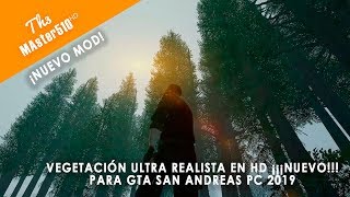 GTA Sa  New HD ULTRA REAL Vegetation  PC  Bsor [upl. by Trauts]