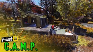 Survival Tent Upgrade  Fallout 76 [upl. by Tessie]