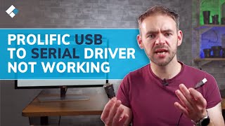 How to Fix Prolific USB to Serial Driver not Working on Windows 10 [upl. by Zuzana]