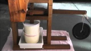 Dutch Cheese Press  quotThe Sturdy Pressquot [upl. by Allicserp757]