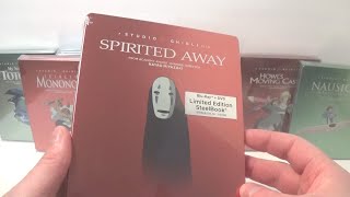 Spirited Away steelbook unboxing [upl. by Amoreta914]