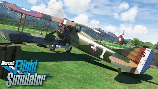 Captain Sim SPAD SXIII  First Look Review  MSFS [upl. by Ayikahs757]