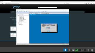 EVE How To Install EVE ova on VM ware workstation [upl. by Analim]