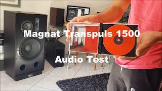 Magnat Transpuls 1500  Audio Test [upl. by Rodger]