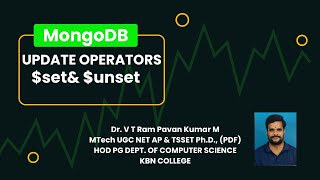 Update Operators in MongoDB set and unset [upl. by Roi]