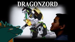 Dragonzord Power Rangers Soul of Chogokin GX78 Review [upl. by Lilith]