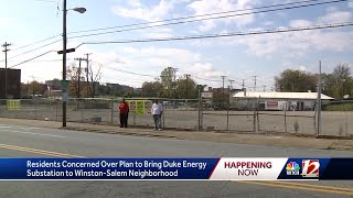 WinstonSalem community concerned over Duke Energy proposed substation [upl. by Capone]