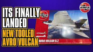 Airfix Avro Vulcan B2 172 Scale Model Kit 2021  New Tool Review [upl. by Hairaza]