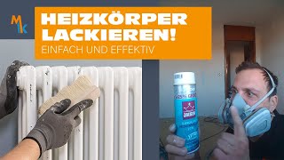 Heizkörper lackieren einfach und effektiv [upl. by Aletse]