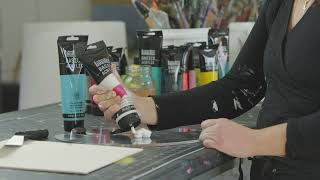 A Closer Look At The Basics Acrylic Mediums  Liquitex [upl. by Gaivn]