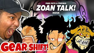 PEO PETE amp FRIENDS  ZOAN TALK OFFICIAL LYRIC VIDEO ONE PIECE CYPHER REACTION [upl. by Nolubez]