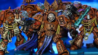 Painting the BEST Blood Angels models EVER MADE spacehulk [upl. by Aleirbag826]