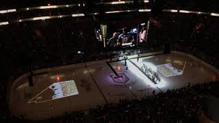 VGK Vegas Golden Knights 1st Ever Home Game Opening Ceremony [upl. by O'Neil]