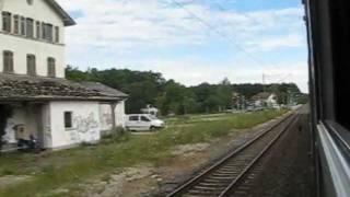 Regionalbahn R8 von Gunzenhausen nach Steinach bei Rothenburg odT [upl. by Rukna]