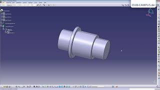 Parameter richtig benutzen  CATIA Tutorial  OUB CAMPUS [upl. by Aufmann386]