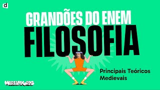 Principais Filósofos Medievais  Filosofia  Descomplica [upl. by Mij]