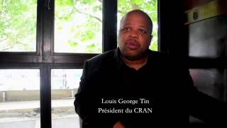 Louis Georges Tin président du CRAN dépose un recours contre lEtat français quant à la situatio [upl. by Icken]