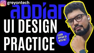 Appian UI UX Design Practice Part 1  Appian Tutorials  Learn appian with me  Dashboard Design [upl. by Airebma]