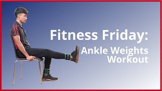 Ankle Weights Workout [upl. by Artemus597]