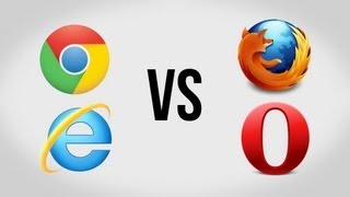 Browser Test Chrome 25 vs Firefox 19 vs Internet Explorer 10 vs Opera 12 [upl. by Dnomsaj]