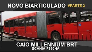 NOVO BIARTICULADO SCANIA  PARTE 2 [upl. by Bannerman]