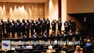 2021 Woodhaven High School Fall Band Concert [upl. by Annaek302]