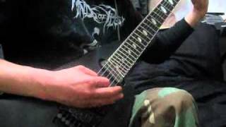 Obscura  Anticosmic Overload Guitar Cover [upl. by Mharg538]