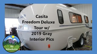 Casita Freedom Deluxe Tour  2019 Colors by RV Adventures [upl. by Llertnahs322]