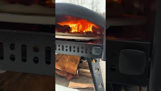 Bertello 16quot Rotating Pizza Oven unedited cooking video [upl. by Esyned]