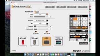 MOOER Audio Preamp Live Version 20 Update Tutorial [upl. by Klemens]