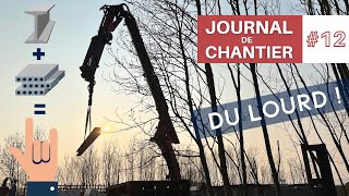 POUTRELLES HOURDIS FERRAILLAGE et BETONNAGE DALLE   EP12 [upl. by Garlaand467]