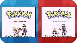 Pokémon Red amp Blue  Title Screen HQ [upl. by Elroy]