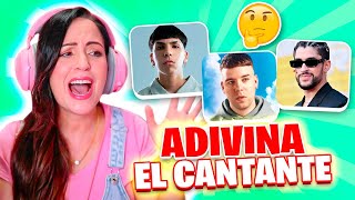 ADIVINA EL CANTANTE EN 3 SEGUNDOS 🤔 MUY DIFICIL 😅 Sandra Cires Play [upl. by Tome]