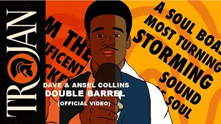 Dave and Ansel Collins  Double Barrel Official Video [upl. by Ecirahc]