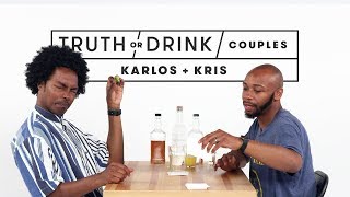 Truth or Drink Couples Karlos amp Kris  Truth or Drink  Cut [upl. by Ardnot]