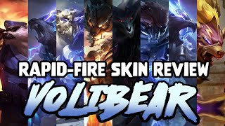 RapidFire Skin Review Every Volibear Skin [upl. by Athelstan]