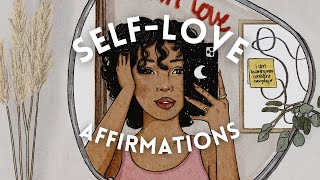 50 Powerful SELFLOVE Affirmations [upl. by Yarahs]