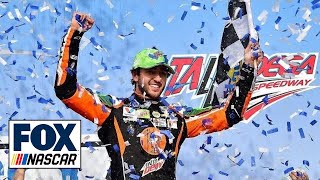 Chase Elliott takes his first Talladega win amid last lap carnage  NASCAR on FOX [upl. by Redep813]