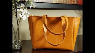 Sew Chic Handbags Basic Tote HandbagPurse Sewing Tutorial [upl. by Masao]