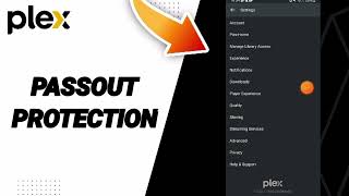 How To Passout Protection On Plex App [upl. by Teemus953]