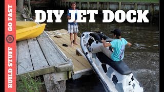 Building a Jet Ski Dock [upl. by Sitnalta]