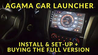 AGAMA CAR LAUNCHER INSTALLATION amp SETUP FULL VERSION [upl. by Clayberg415]