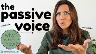 How to use the Passive Voice 😅 English Grammar Lesson [upl. by Pelag]