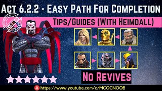 MCOC Act 622  Easy Path for Completion  TipsGuide  No Revives  Story quest [upl. by Filippo]