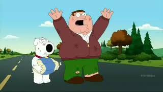 Family Guy Peter And Brian Fight To Get Home For Thanksgiving [upl. by Adnilg]