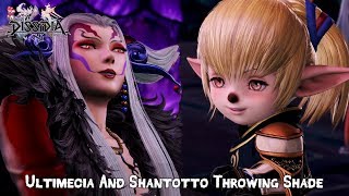 Dissidia Final Fantasy NT  Utimecia amp Shantotto Throwing Shade At Eachother Cutscene [upl. by Pedro]